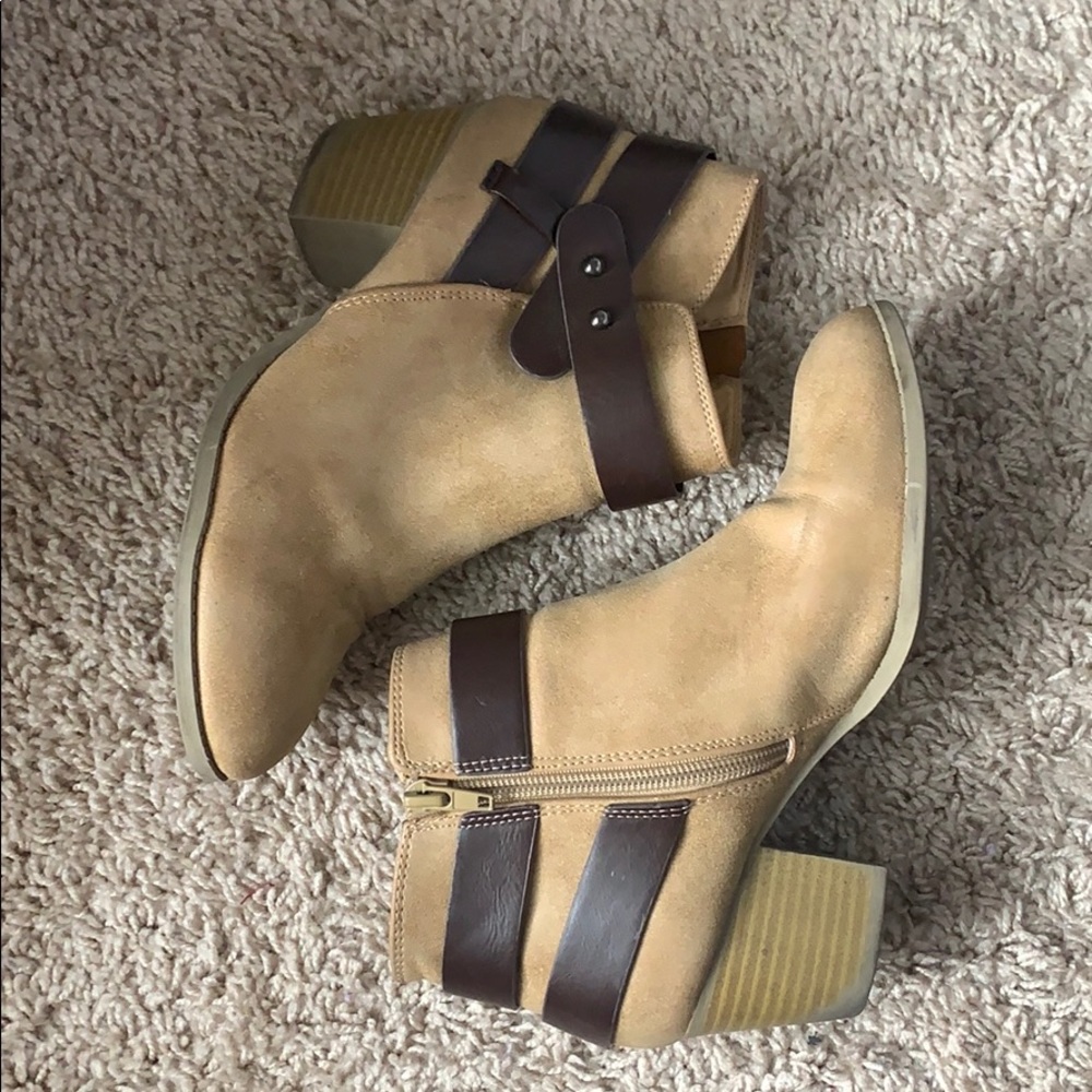 Tan Booties - Picture 3 of 5